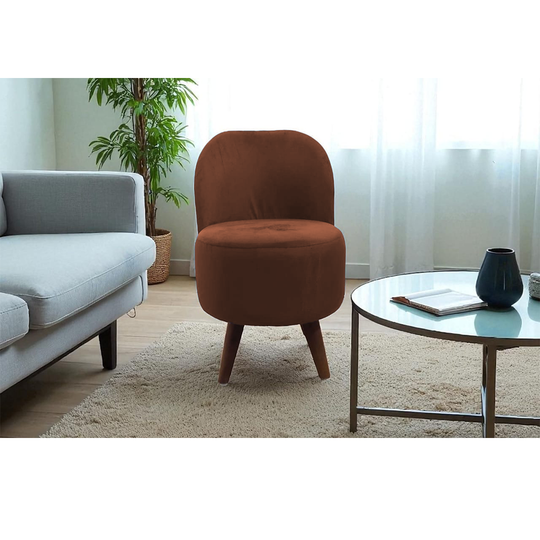 Product Thumbnail 3 of Modern Velvet Accent Chair