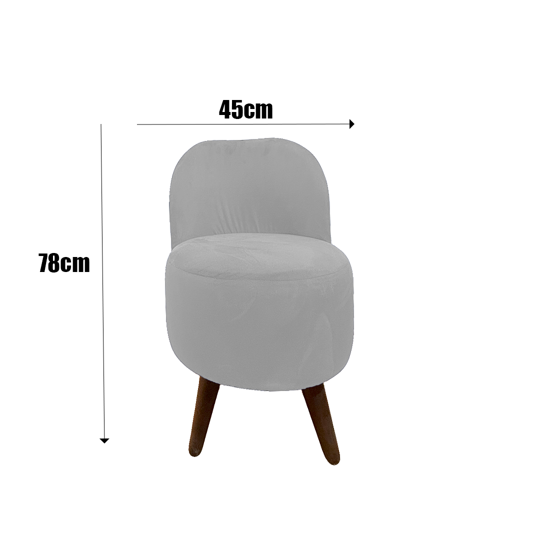 Product Thumbnail 10 of Modern Velvet Accent Chair