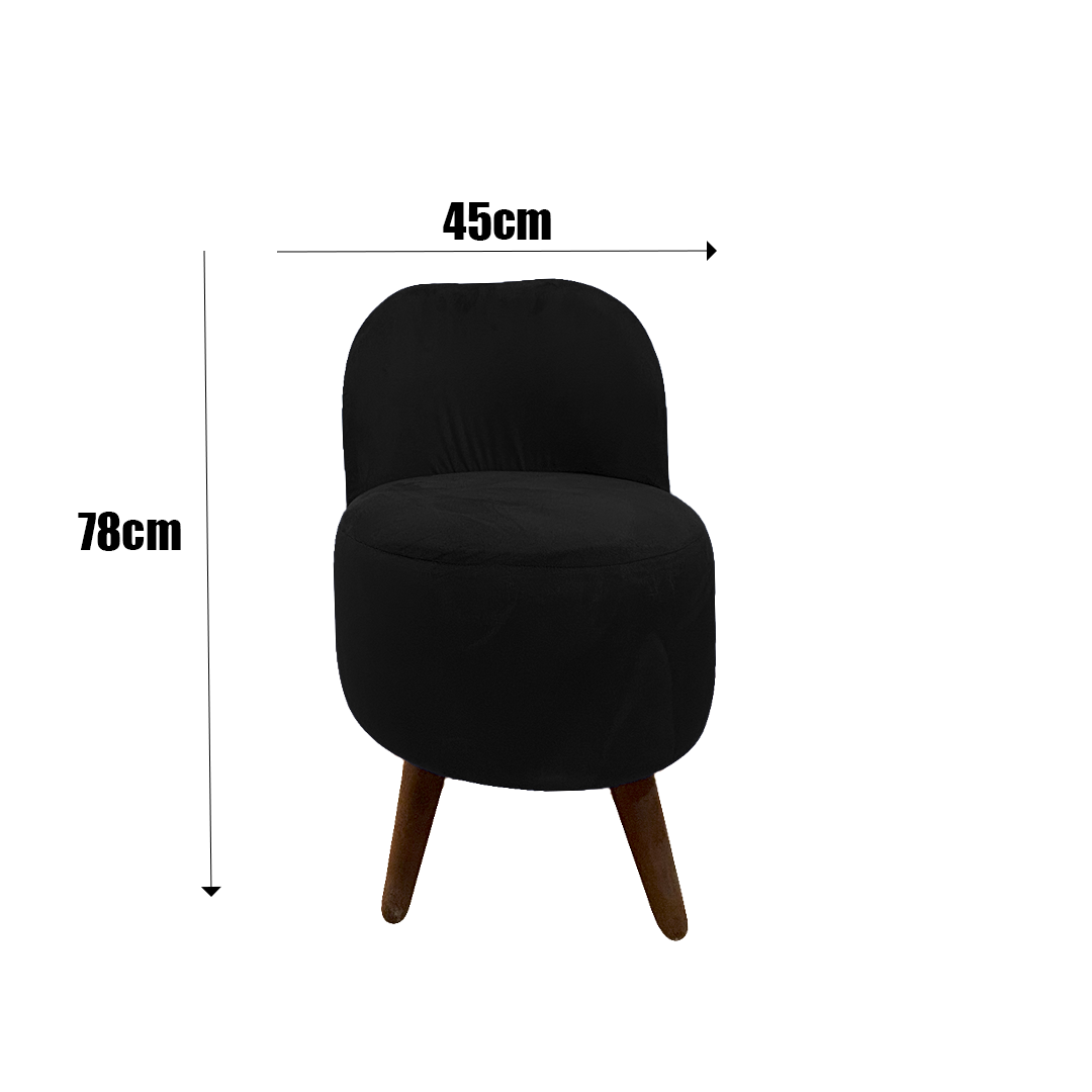 Product Thumbnail 12 of Modern Velvet Accent Chair